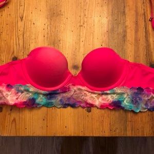 Victorias Secret Bustier Strapless Bra